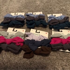 Lululemon Hair Scrunchies Set